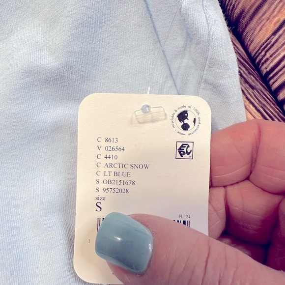 FP Movement Inspire Layer in Artic Snow Size S NWT Crop Top - Picture 10 of 11